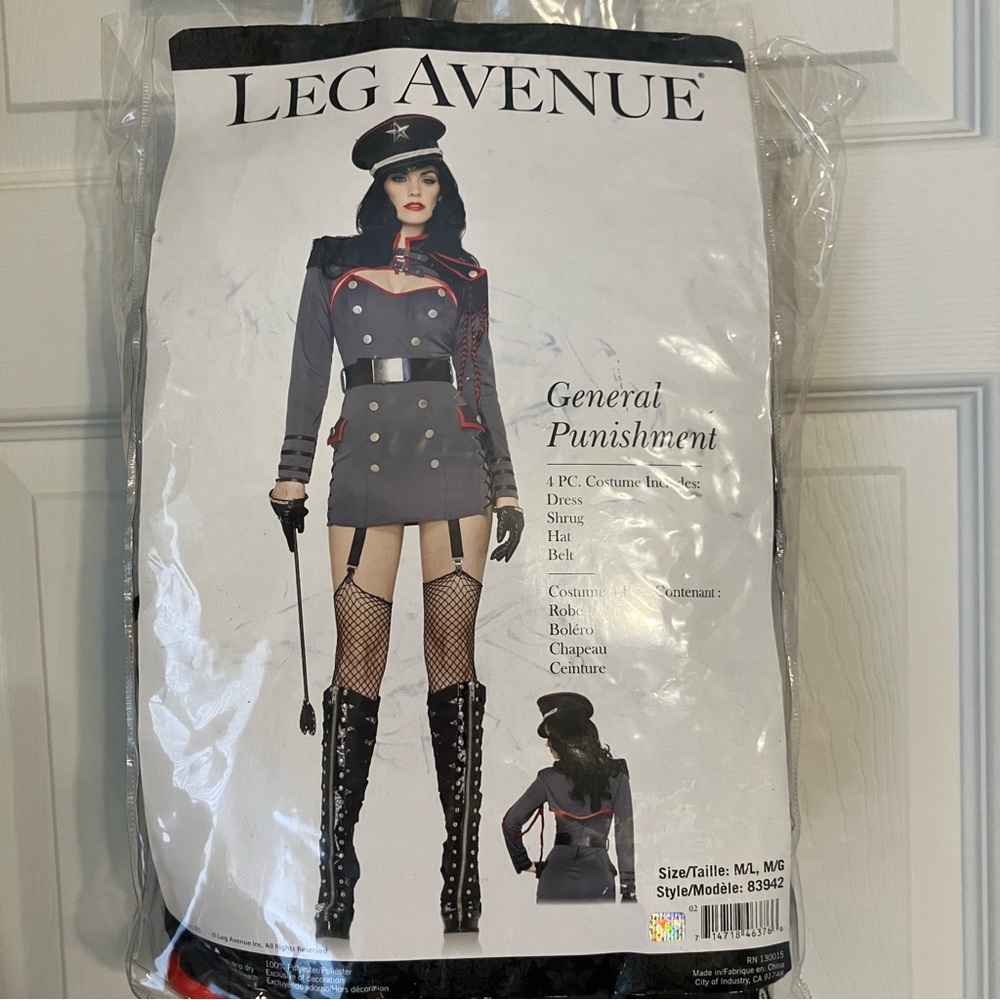 Leg Avenue General Punishment Military Costume